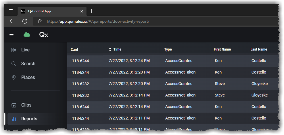 access reports-2