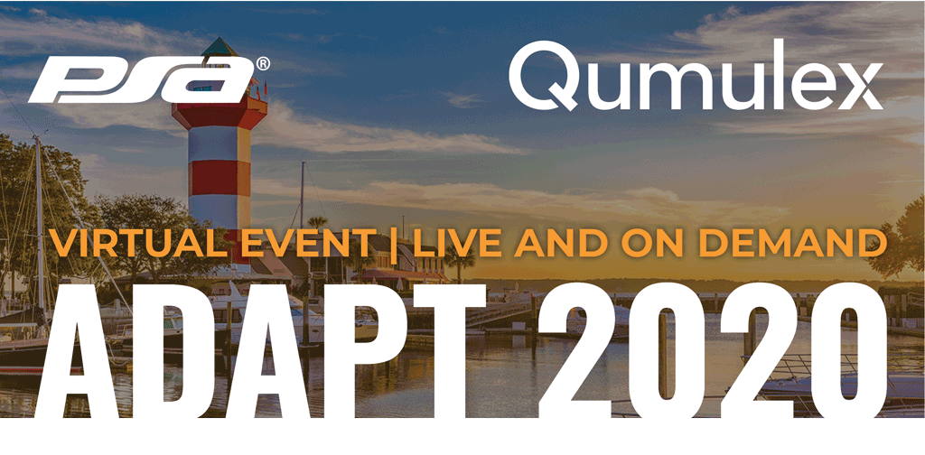 Qumulex Sponsoring PSA Adapt, Oct 6-8, 2020