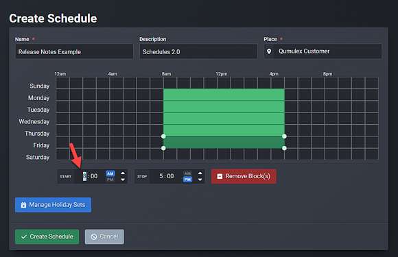 QxControl February 2023 Release: Schedules 2.0 & QxEnergy Gateways